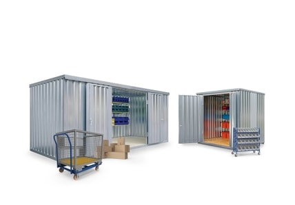 Materialcontainer in verschiedenen Varianten online kaufen