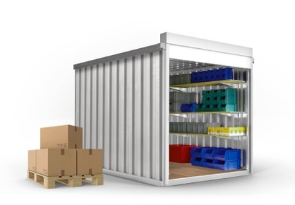Lagercontainer, Materialcontainer und Schnellbaucontainer kaufen