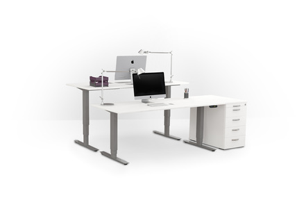 Elektrisch höhenverstellbare Schreibtische - für ergonomisches Arbeiten in Büros und Home-Office