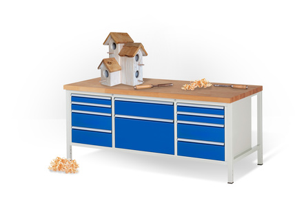 Perfekte Ordnung und Funktionalität: Werkbänke mit Schubladen für Ihre Werkstatt