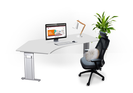 Schreibtischprogramm Pro: Ergonomie, Flexibilität und modernes Design
