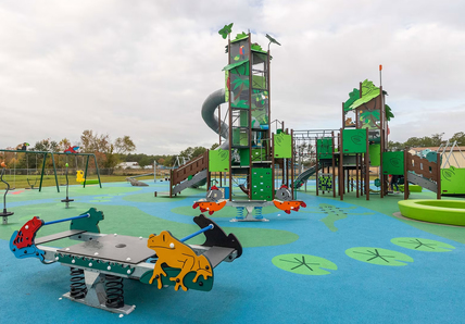 Spielplatzgeräte für öffentliche Spielplätze